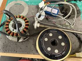 Hughs Handbuilt 108-0113 Hugh S Pma Charging And Ignition System/ Pamco Parts For Yamaha Xs 650